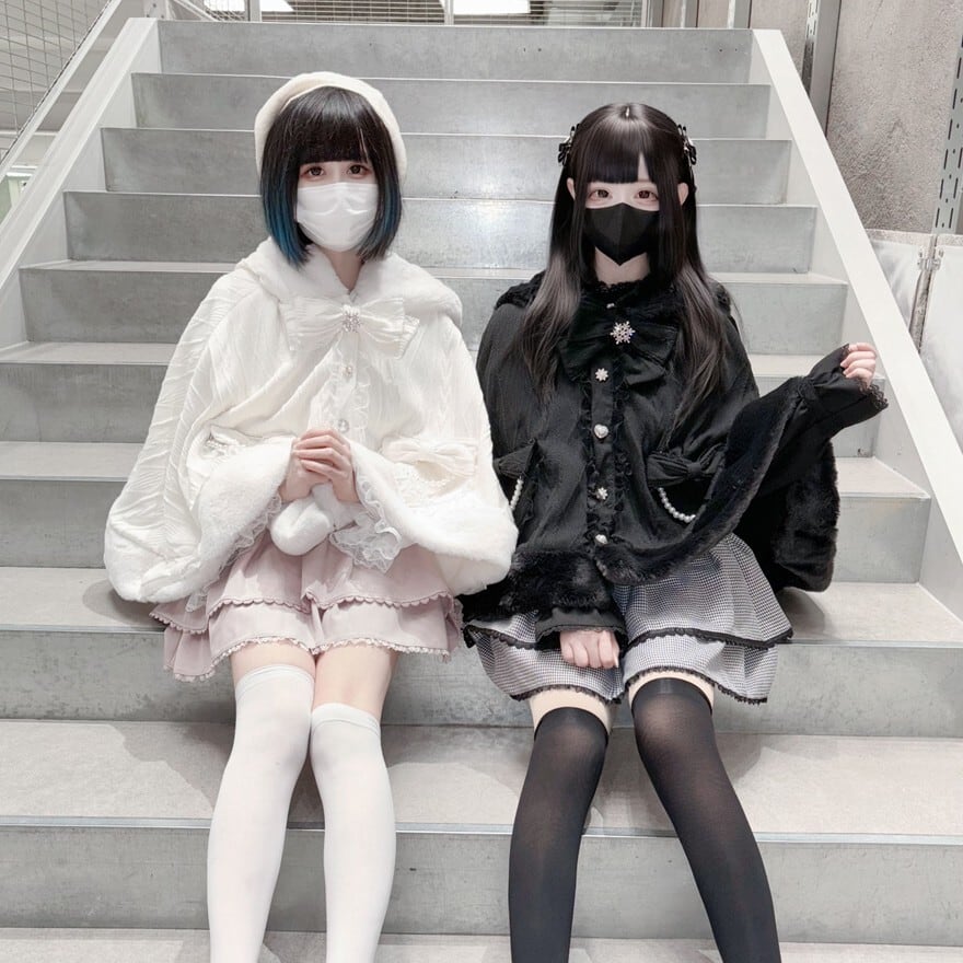 うさ耳ケープコーデ 90b71489588ea9d012ba690d574726