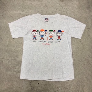 90～00s Danny First/Character print Tee/USA製/L/キャラクタープリントT/Tシャツ/グレー/ダニーファースト
