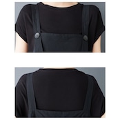 カットオフティアード サスペンダースカート 00172