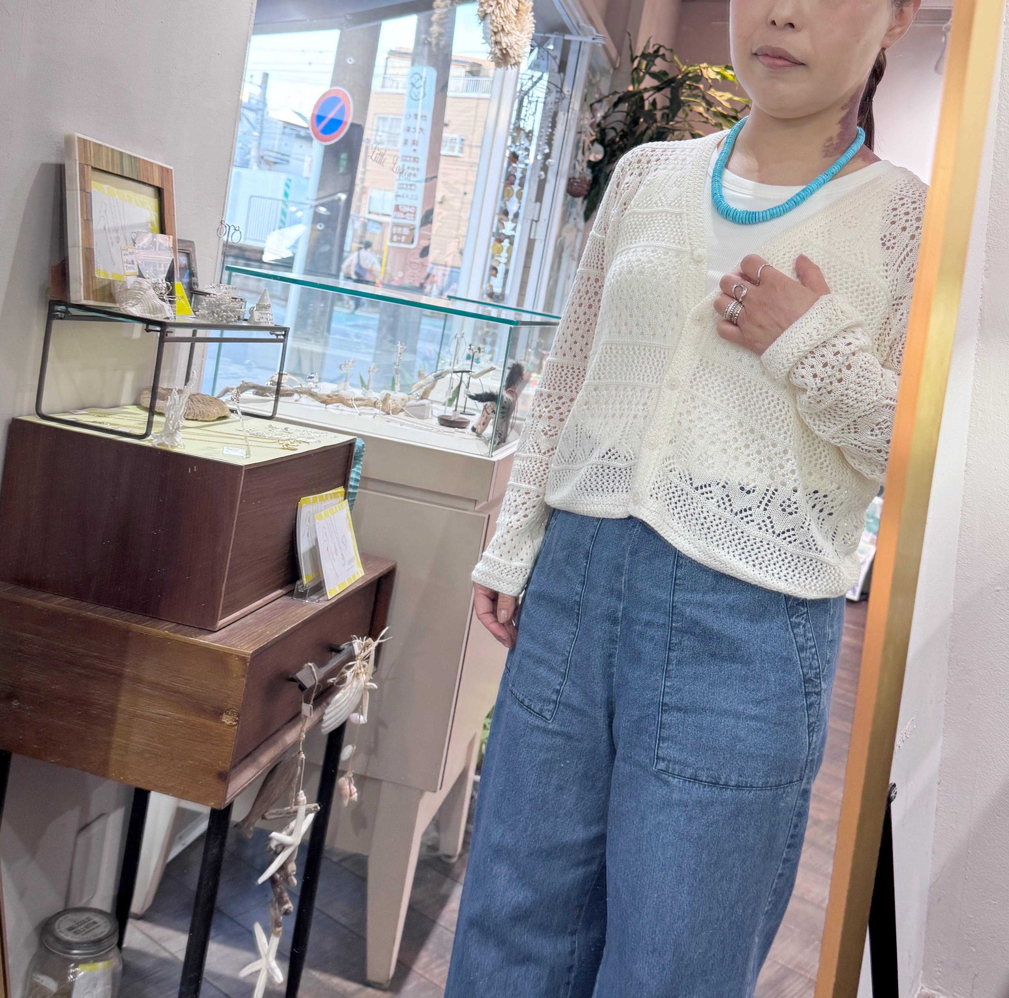 d.i.a ロンパース 新品 タグ付き 一点物 】Lagoon Original ロンデル サイズグラデーション ブルー