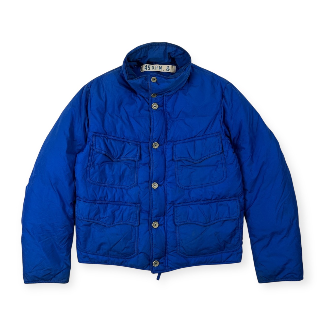 45rpm フォーティファイブアールピーエム ダウン ジャケット サイズ 1 /ブルー/レディース
