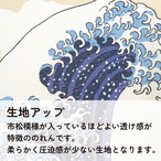 和柄のれん　白波　幅85×丈150cm　中国製　市松柄レース【AM11時までのご入金で当日出荷】5073