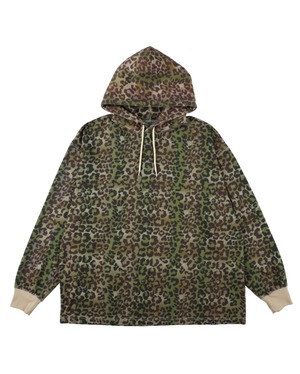PHINGERIN TEE LAYER HOODIE LEOPARD