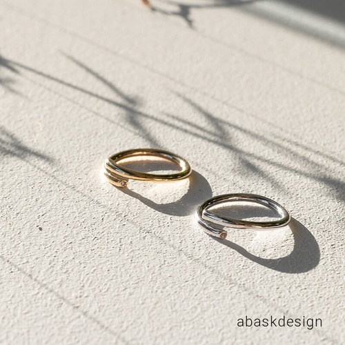 【ネコポス便】ラップリング　0490　合金素材