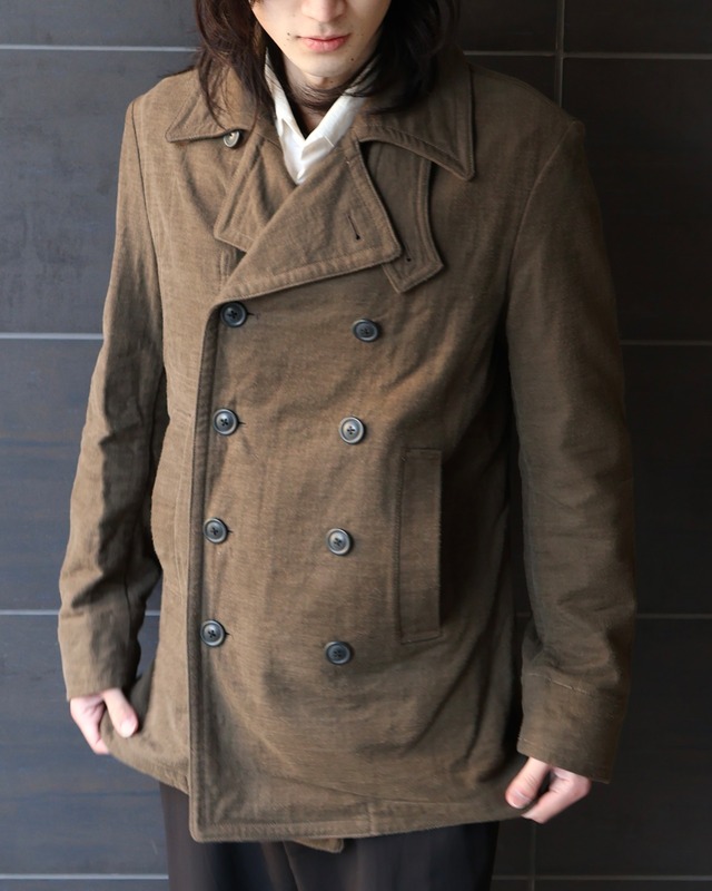 【Catherine Hamnett】short length pea coat
