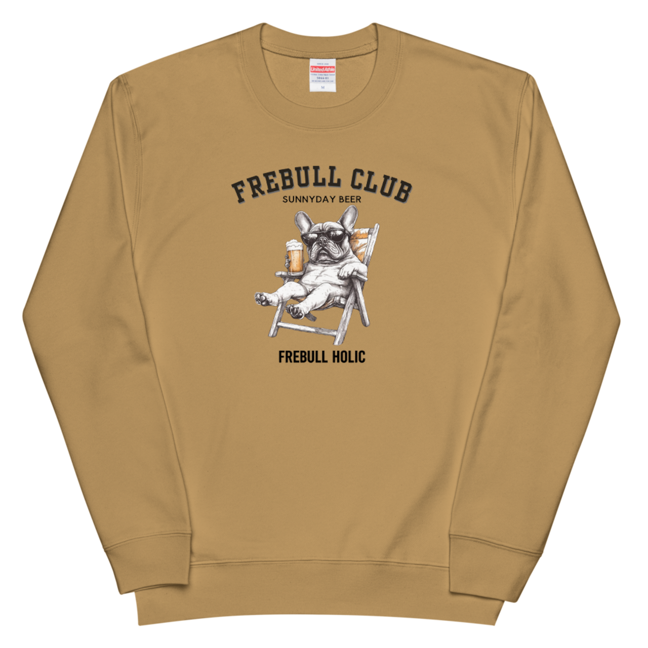 FREBULL BEER ユニセックス クルーネック スウェット (4colors) P00463