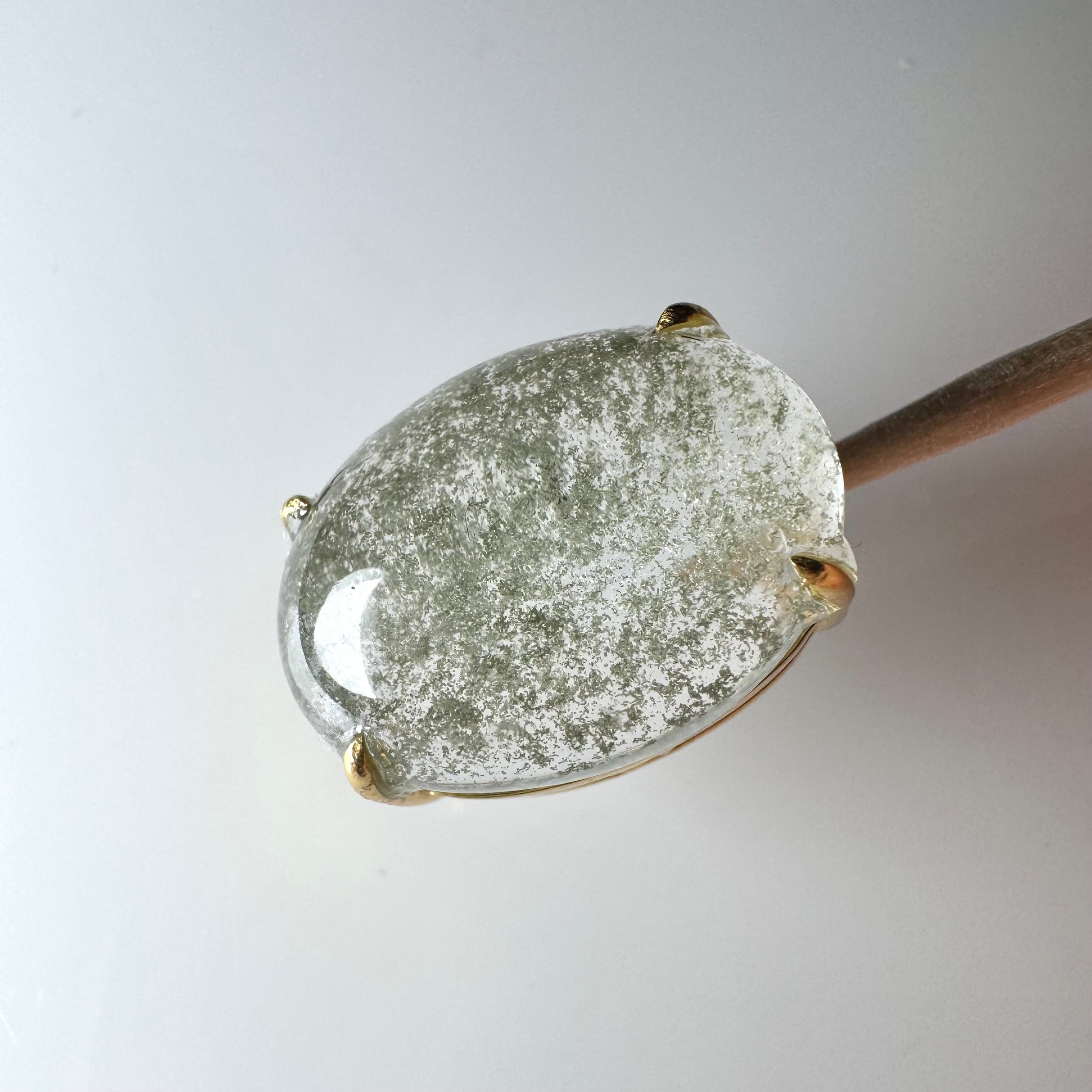 no.A1 原石からお仕立てしたガネーシュヒマール ペンダントトップ兼ブレスチャーム