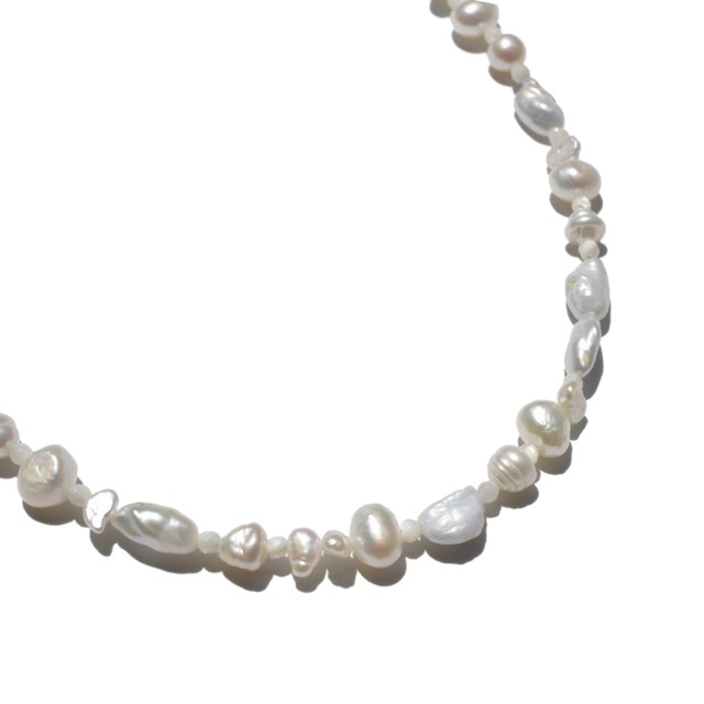 Mixed Pearl Beaded Necklace