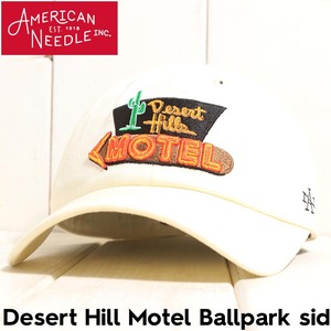AMERICAN NEEDLE アメリカンニードル Desert Hill Motel Ballpark sid ストラップバックキャップ 帽子 SMU674A-DESHIL 日本代理店正規品