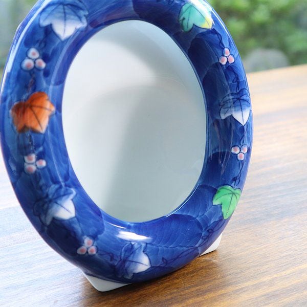 アウトレット】有田焼 濃つた絵 写真立て 20-096 | MARUFUKU