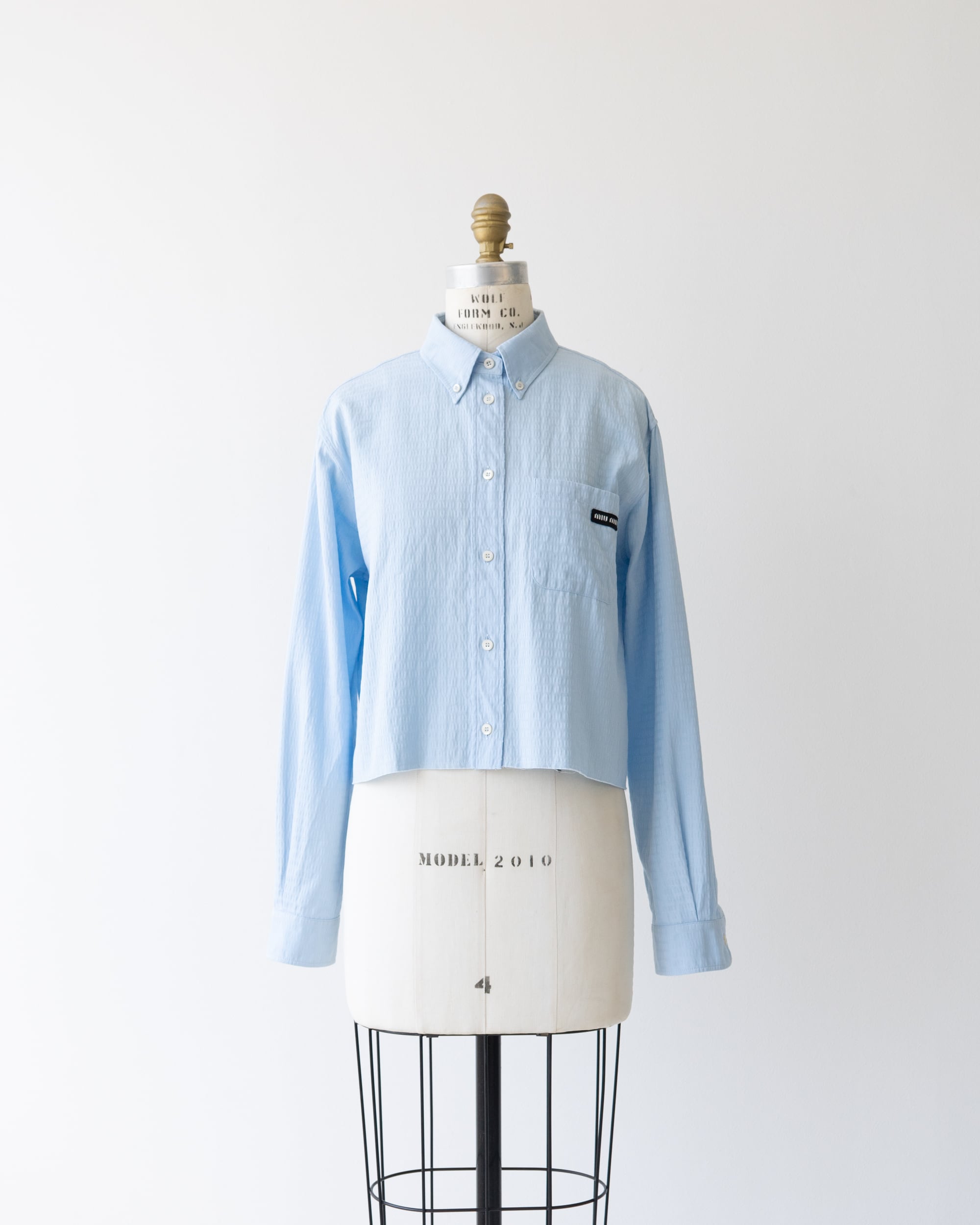 miu miu〉Short length shirt 2023AW | Re:STATION STORE