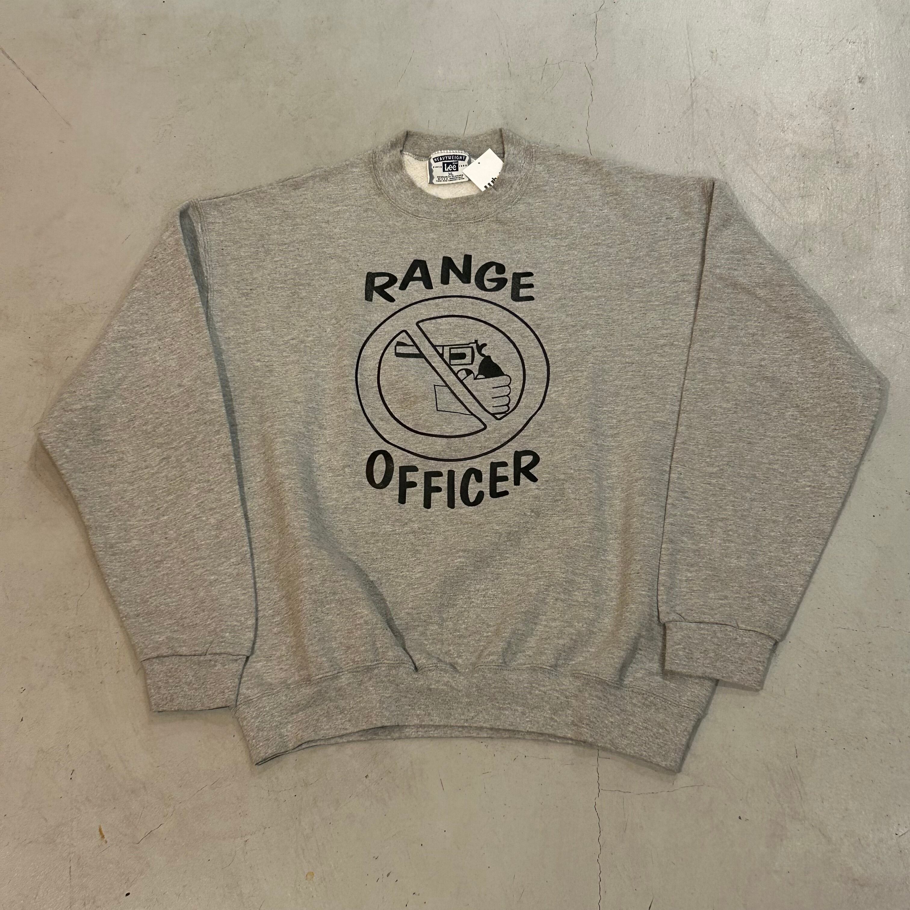 90s “RANGE OFFICER” sweat【高円寺店】
