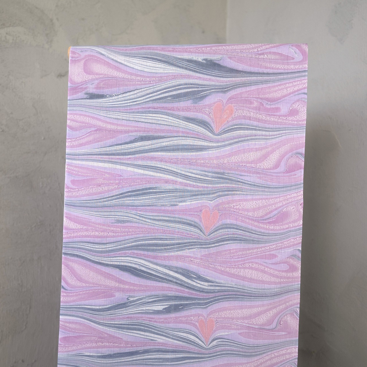 ❤︎「purple zebra」〜肩身替わり　ゆらぎ×ハート〜綿