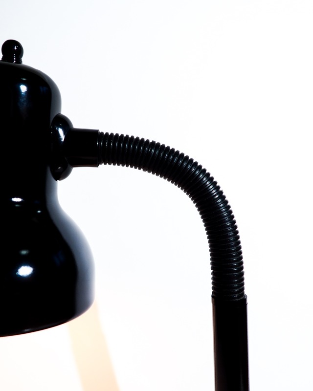 Yazawa Black Extendable Desk Lamp