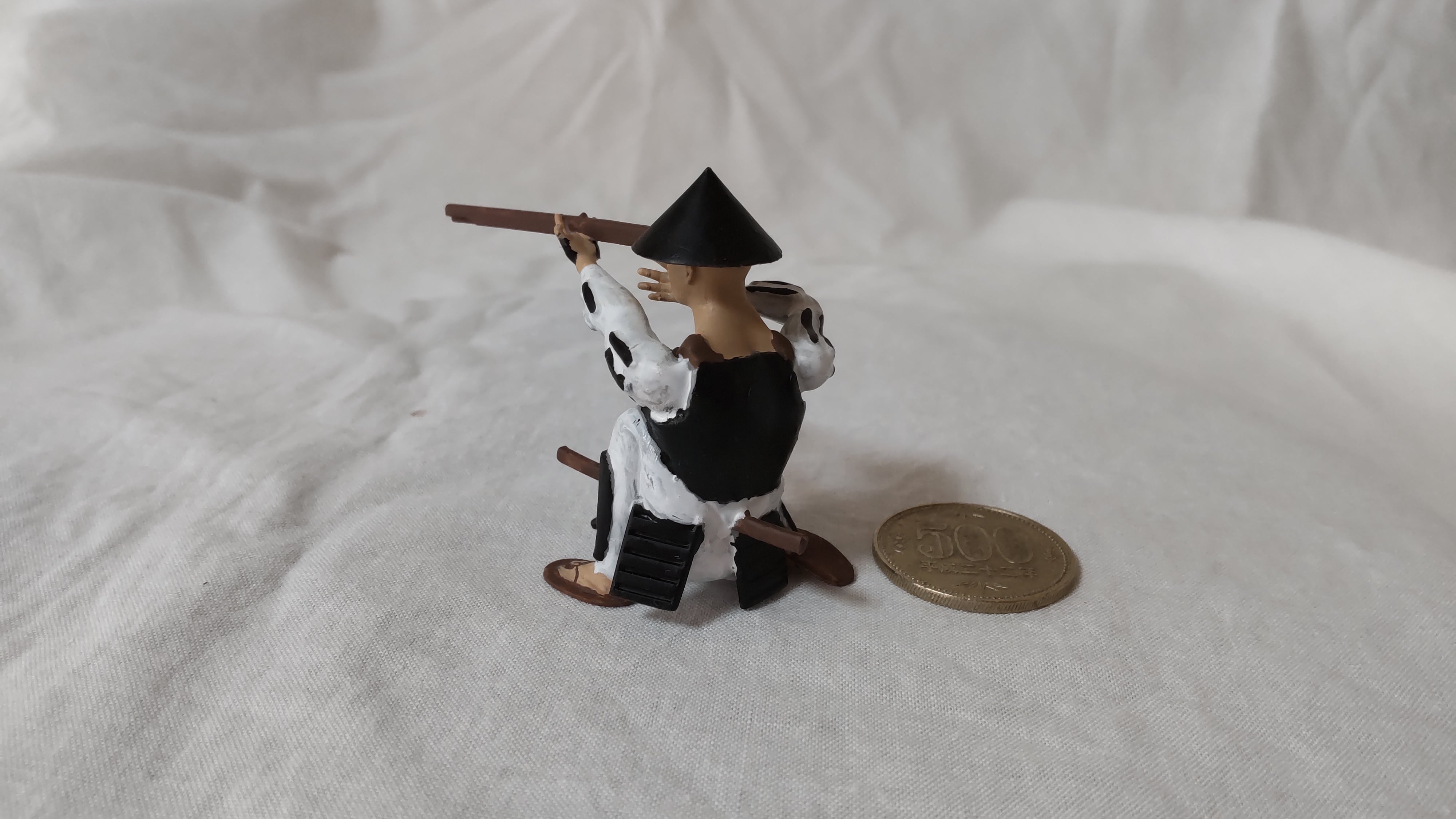 フィギュア」足軽・鉄砲隊（塗装済み：大） | 武楽衆 MURAKUSHU