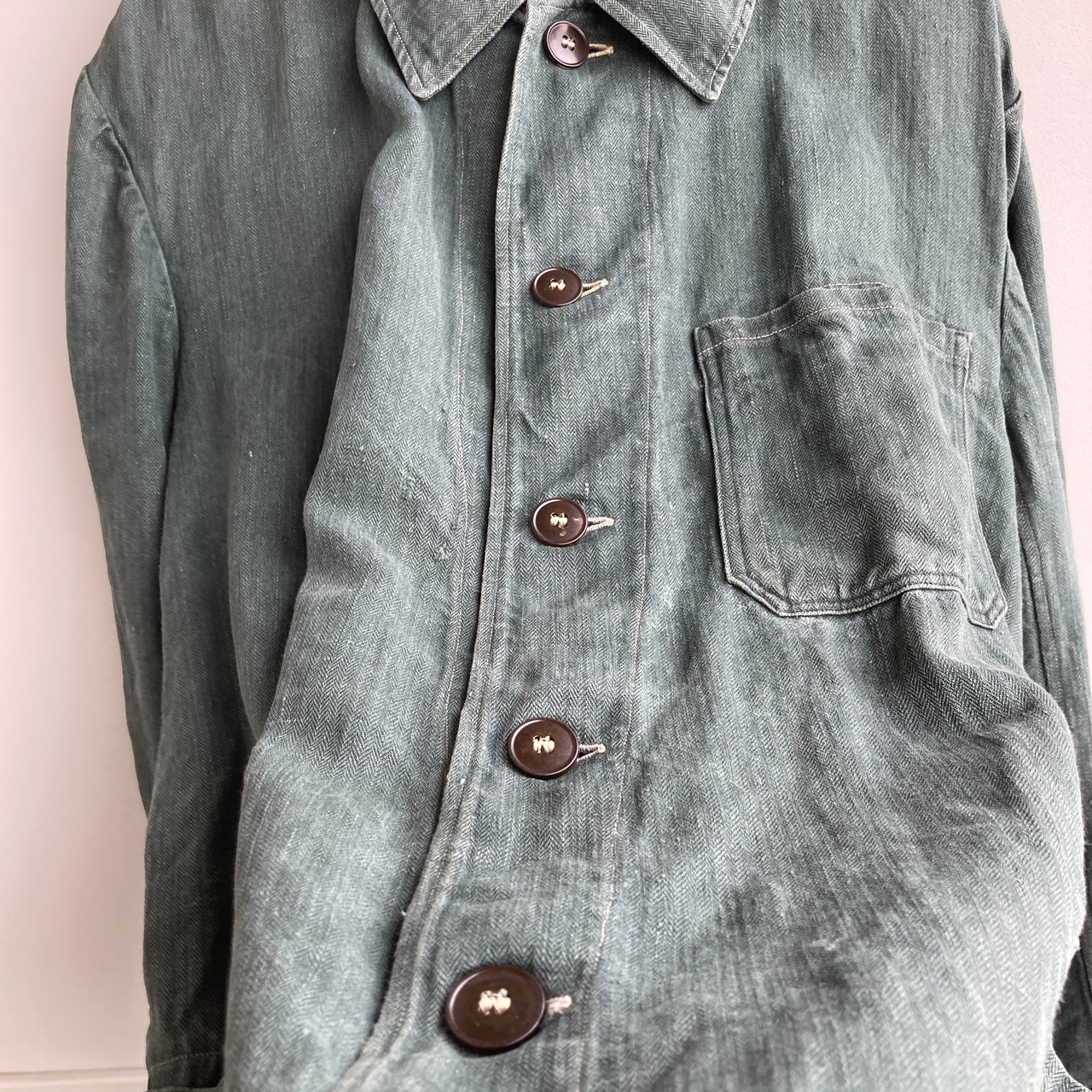 WW2 ドイツ軍 Wehrmacht HBT ジャケット 40s 画像8