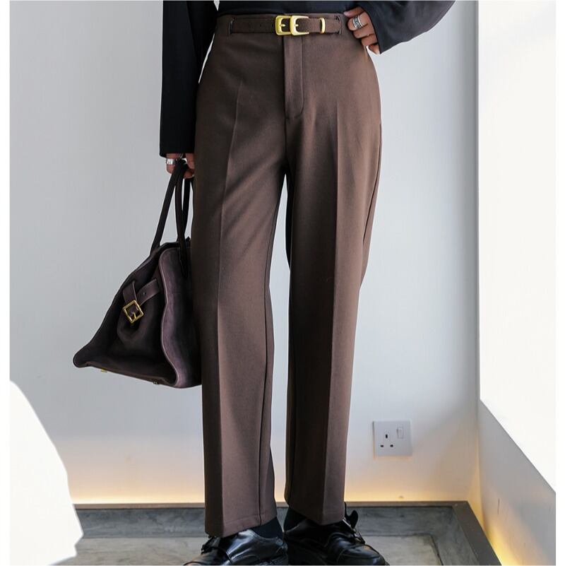 センタープレスカラーパンツ C10354