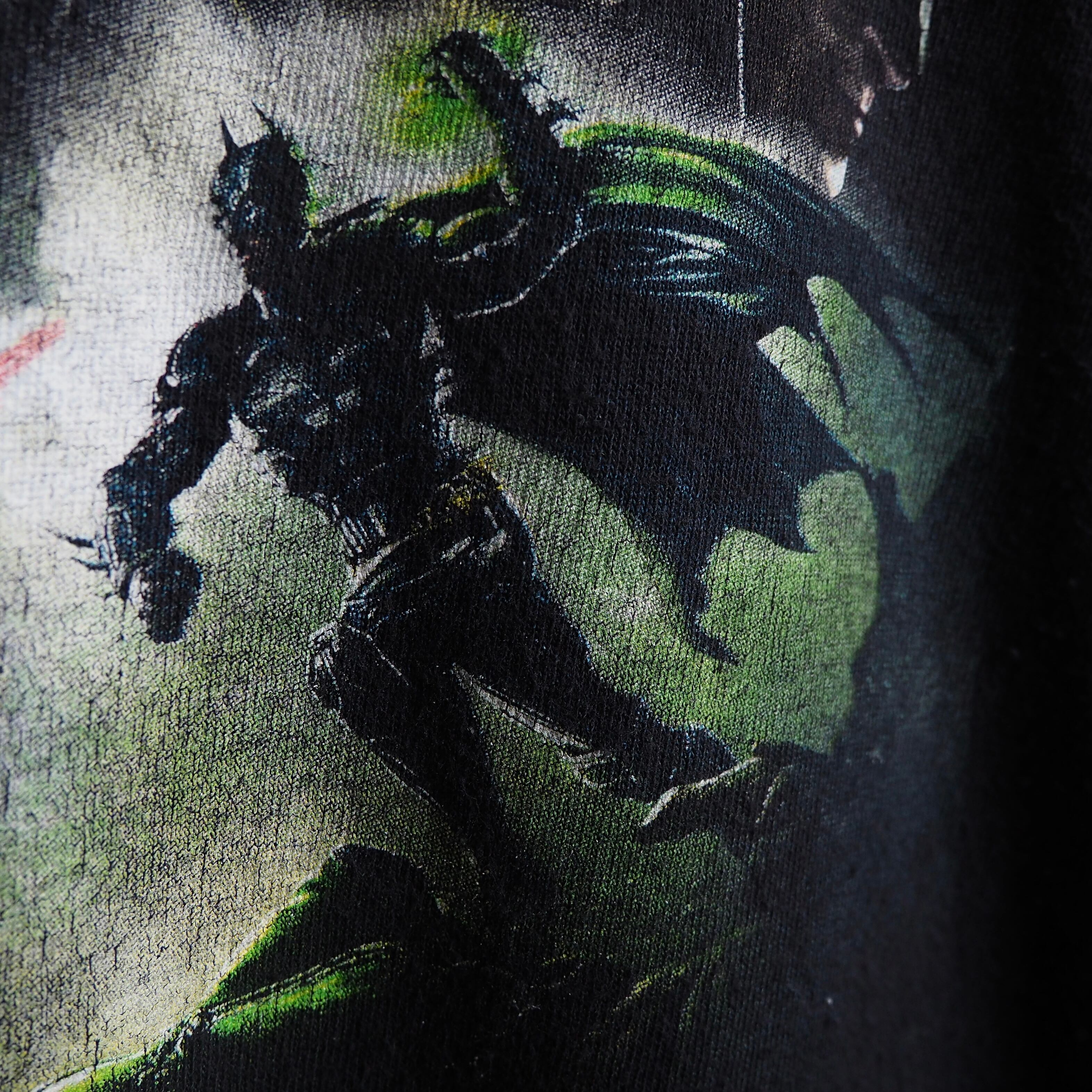 ” Injustice: Gods Among Us ” all star graphic printed Black loose Tee