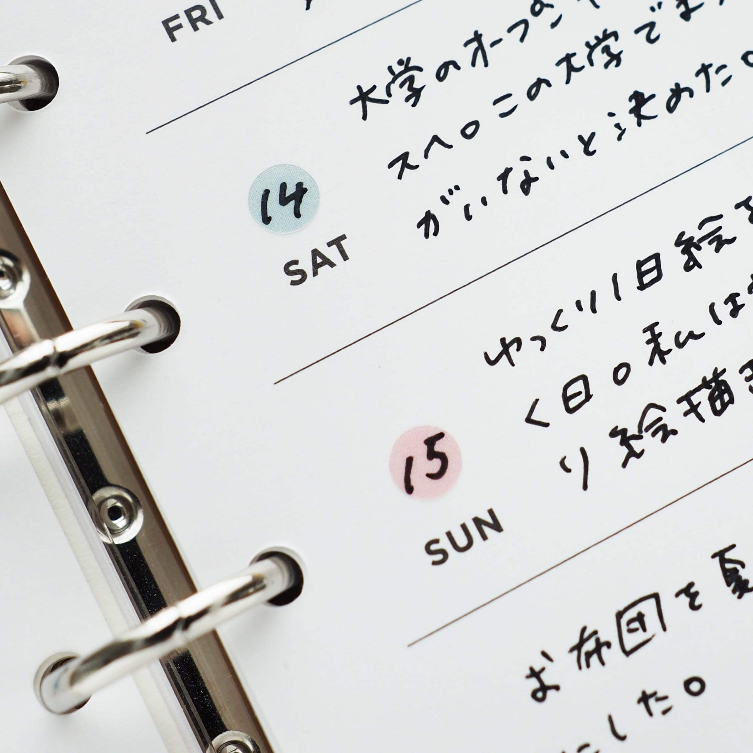 M5 ] WEEKLY【穴有】・トイリフィル | ASANEL