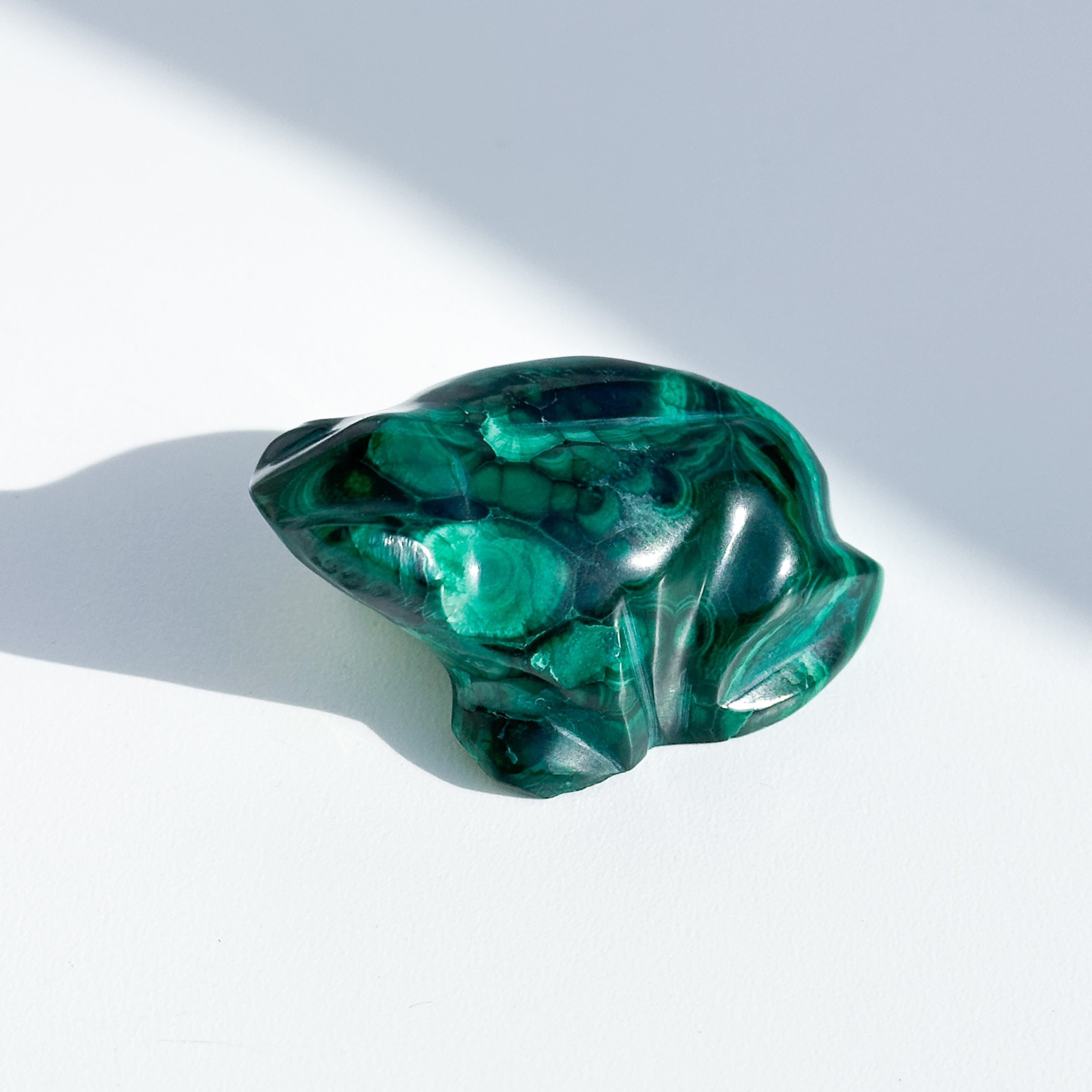 マラカイト カエル01◇ Malachite ◇天然石・鉱物・パワーストーン