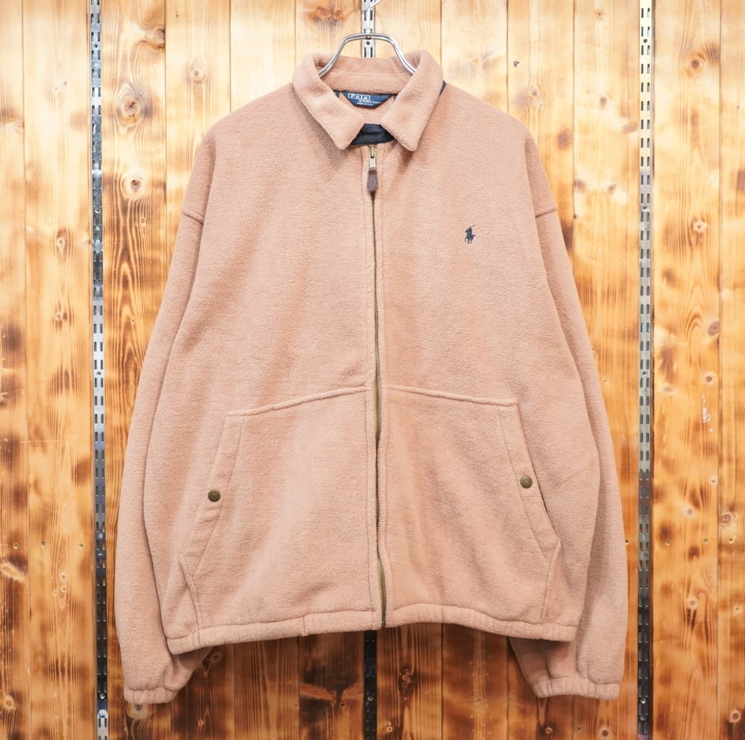 80s90s ralphlauren usa製 フリース ドリズラージャケット M 80s90s ralphlauren usa製 フリース ドリズラージャケット M