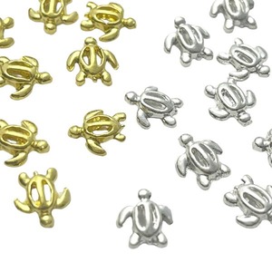 【2個】ネイルパーツ(ホヌ)/海亀/スタッズ