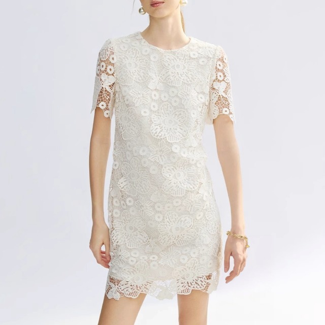 Racing material mini dress 　00060