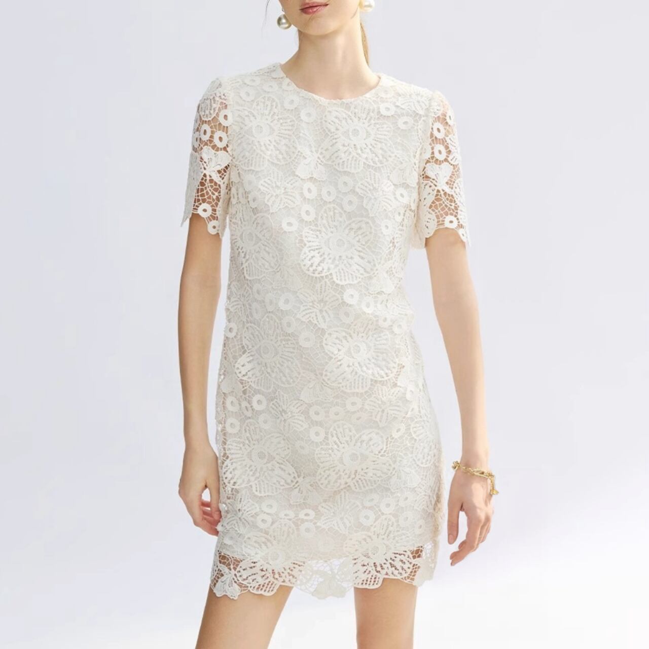 Racing material mini dress 00060