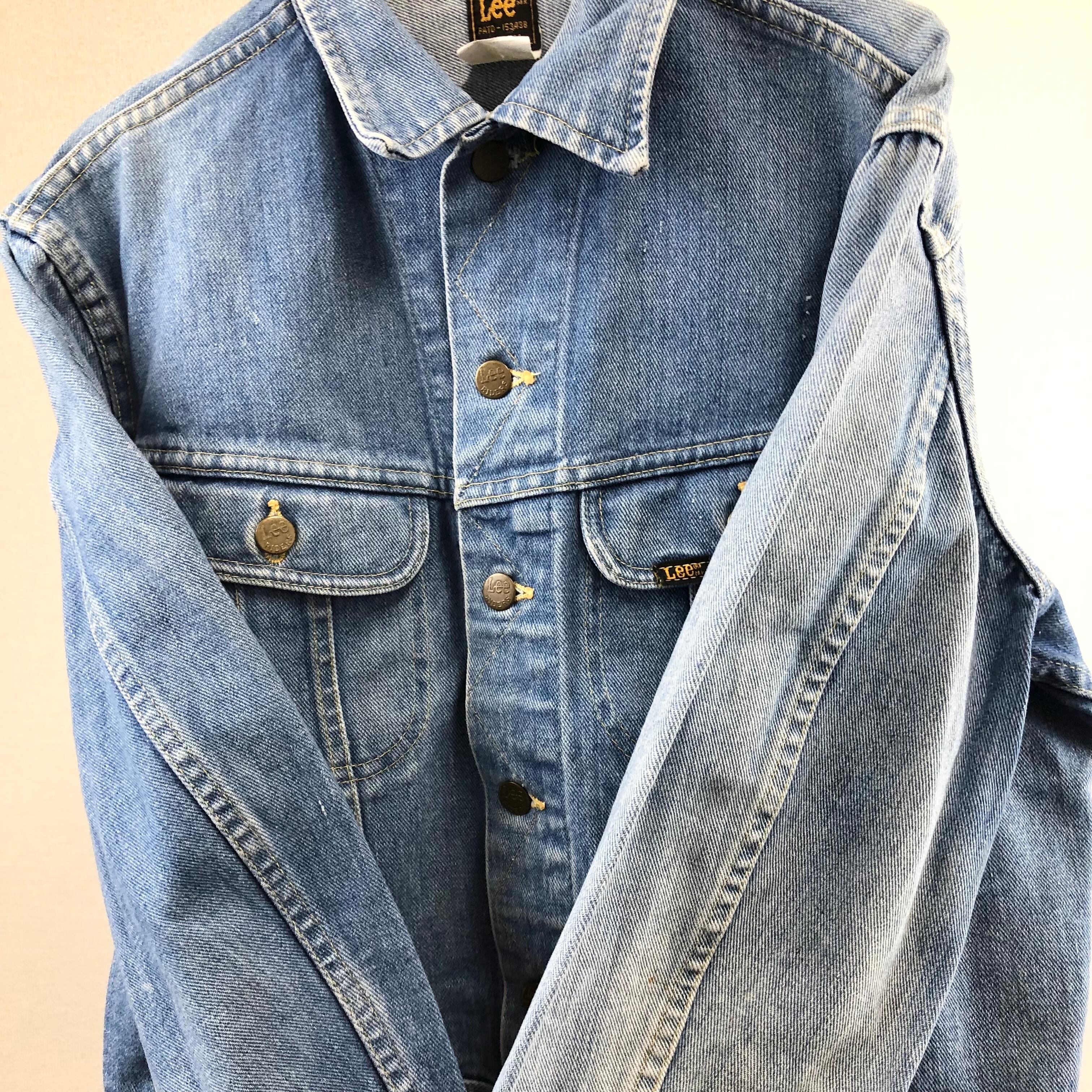 80s USA製 Lee』 Gジャン デニム ジャケット USED 古着 vintage