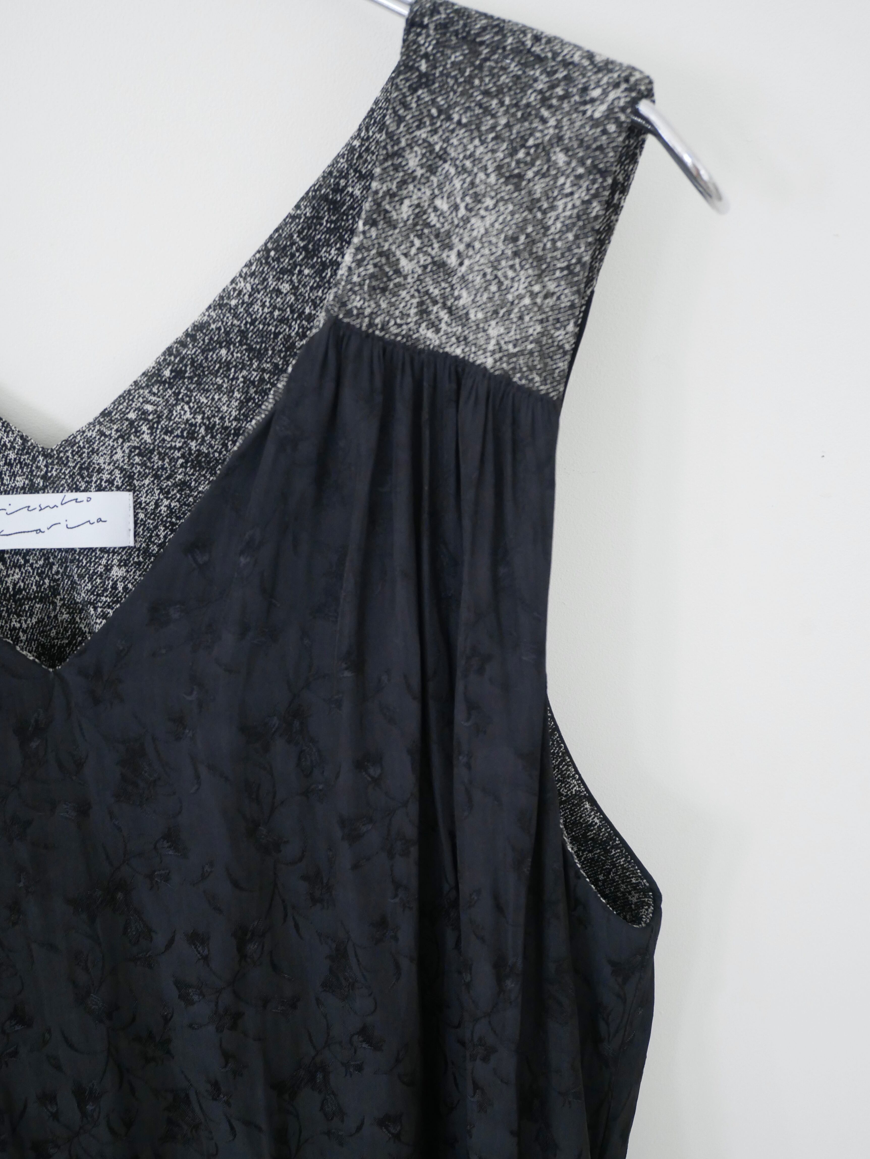 RITSUKO KARITA See-through layered dress（two piece・ensemble