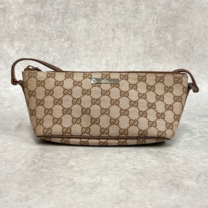 GUCCI グッチ GG柄 039・1103 ポーチ ブラウン 6767-202204