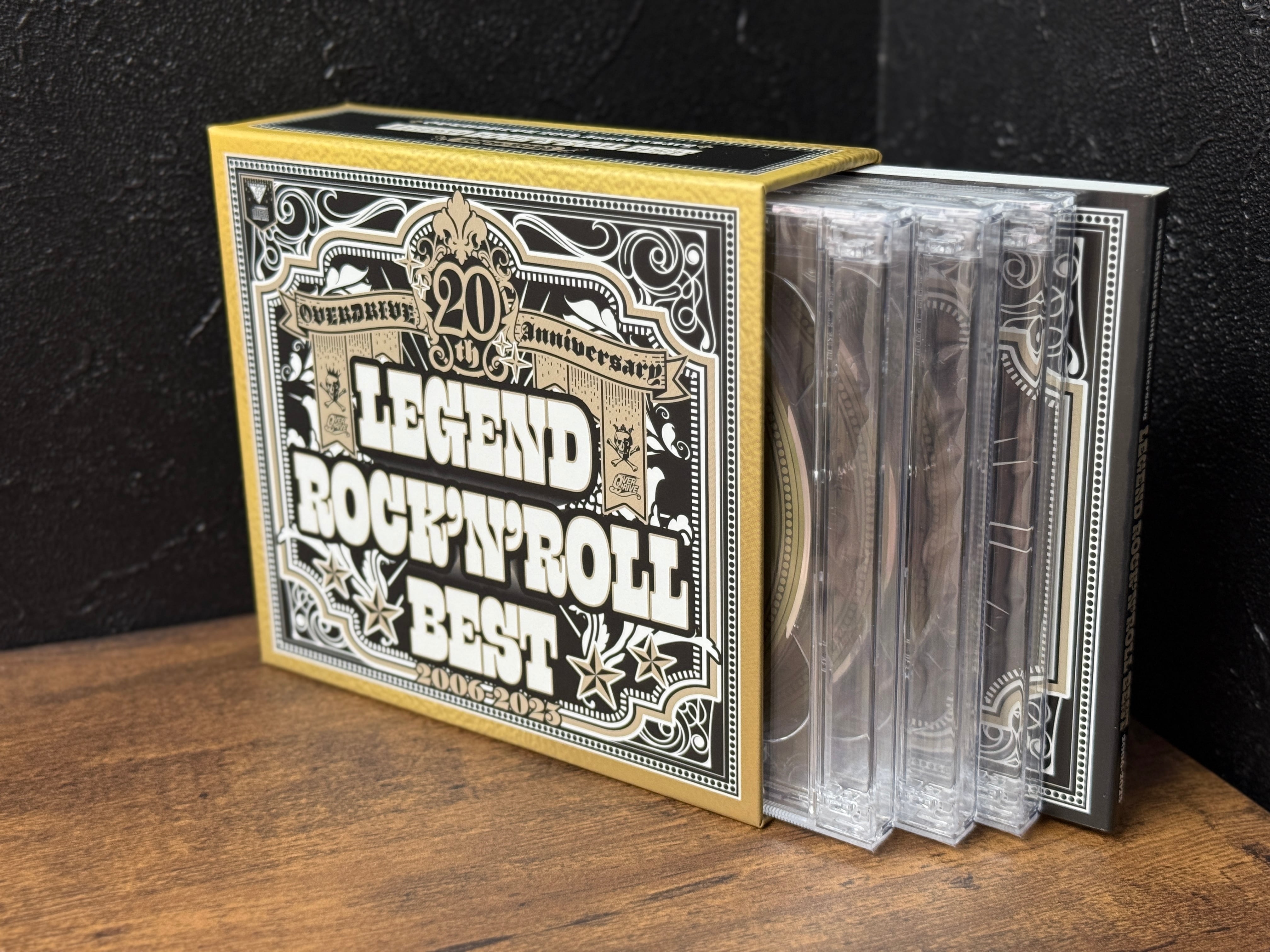 CD Album「OVERDRIVE 20th Anniversary LEGEND ROCK'N'ROLL BEST
