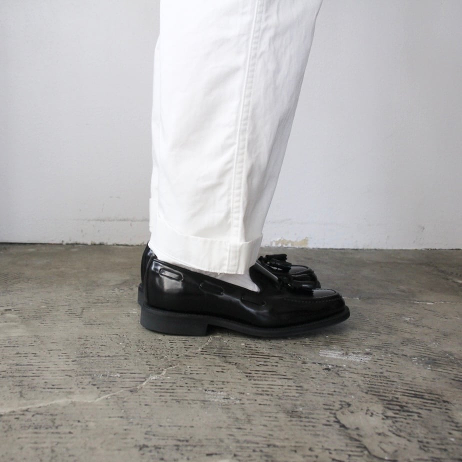 SANDERS Tassel Loafer(タッセルローファー) black | coromo-cya-ya