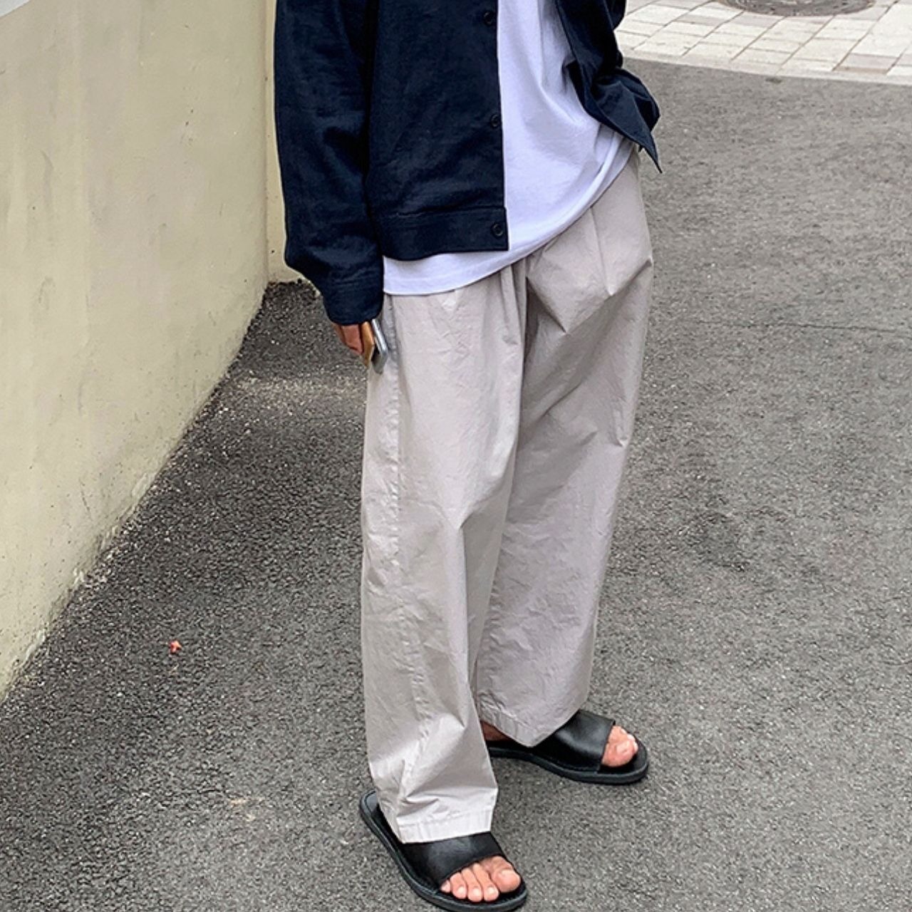 ドレープワイドレッグパンツ　MT0080447