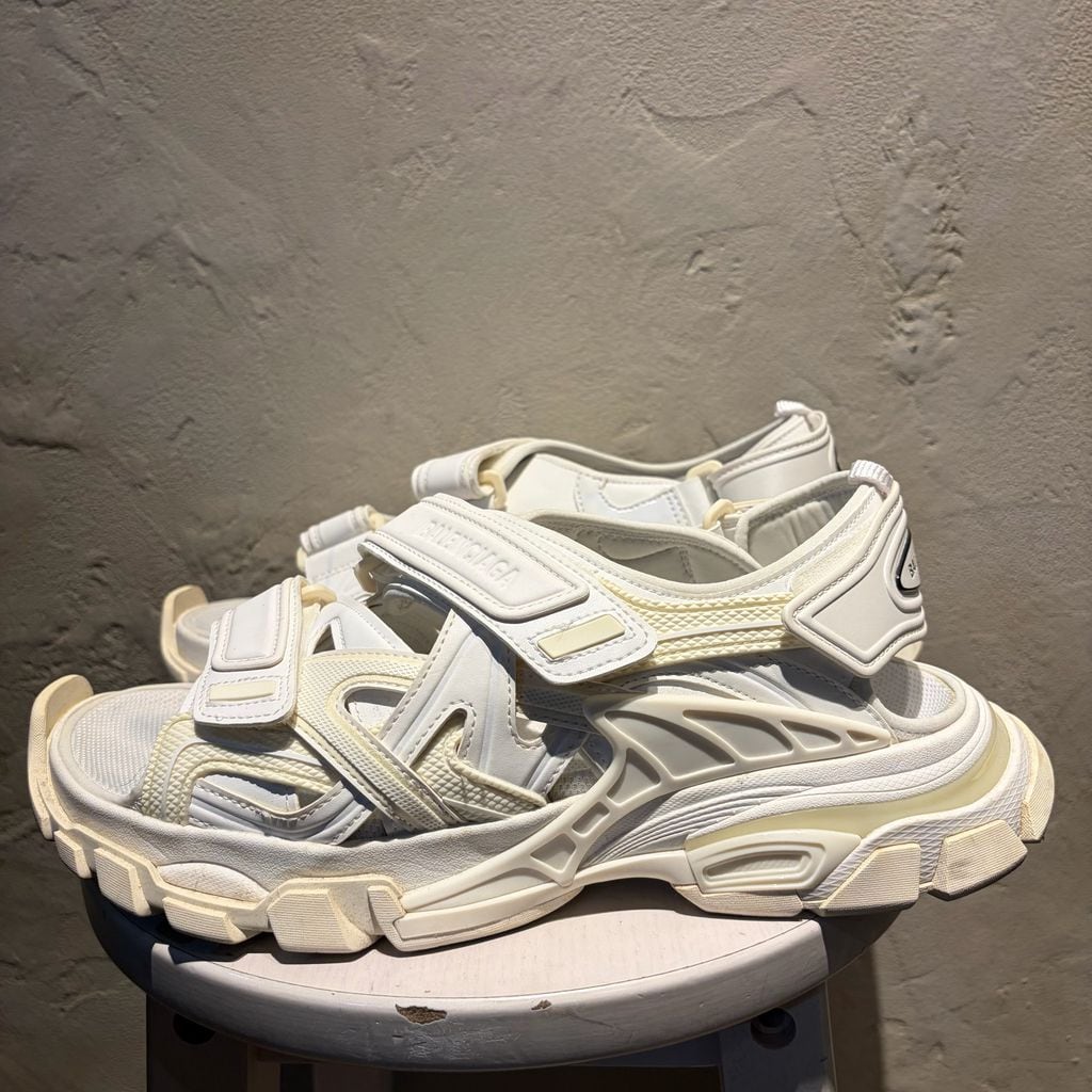 BALENCIAGA バレンシアガ Track Sandal サンダル 617542 ホワイト Size