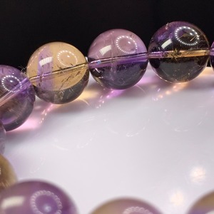 f39極上★大玉！ボリビア産・アメトリンブレスレット