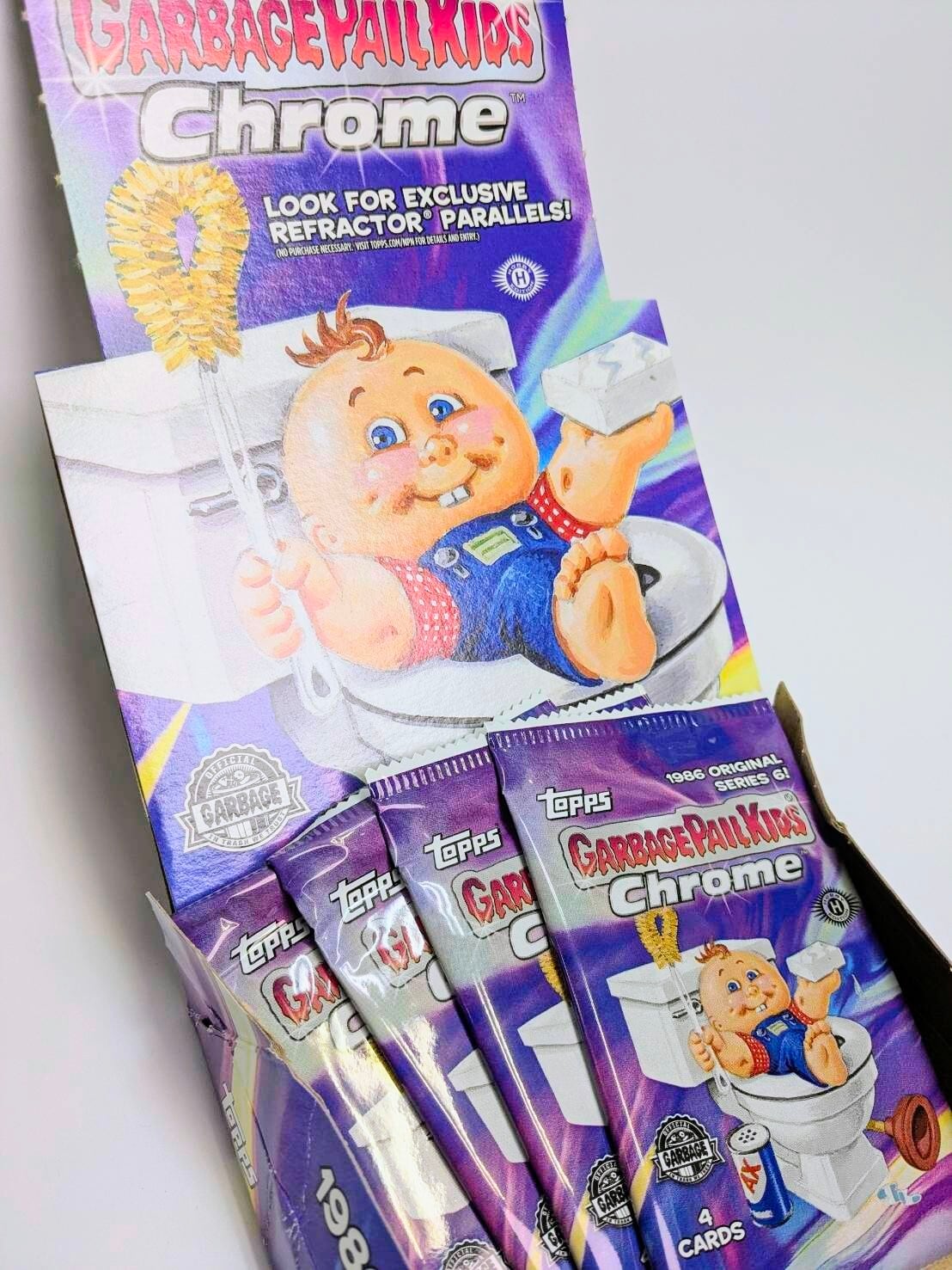 ☆送料無料！☆2023年製 Topps 【 Garbage Pail Kids(ガーベッジペイルキッズ） 】トレーディングカード単品 （1個=4CARDS）〚アメリカン雑貨 アメトイ〛