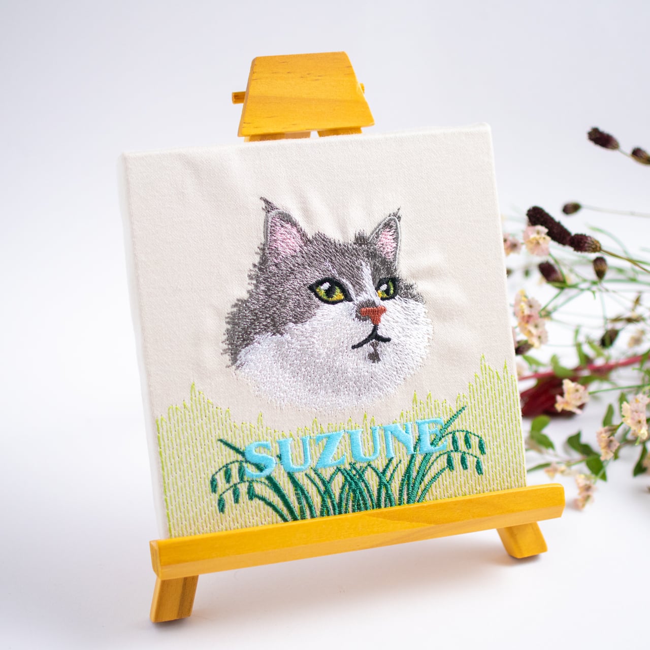 刺繍データ販売】ノルウェージャンフォレストキャット | コイトネコ