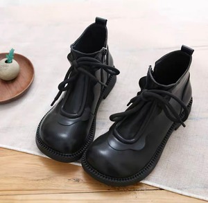 ワイドヘッドショートブーツ