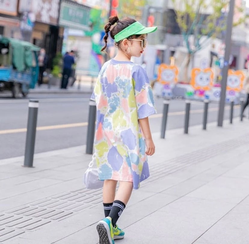 446.スポーティなカラフルワンピース❤️ | Daisy