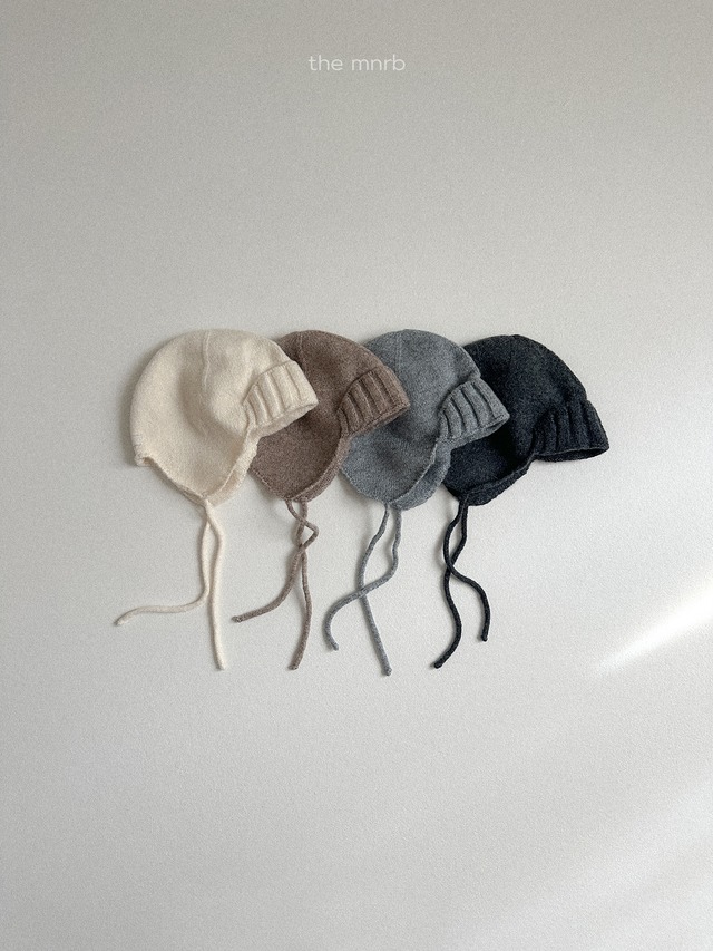 all-day knit hat【minirobe】※12月中旬発送予定