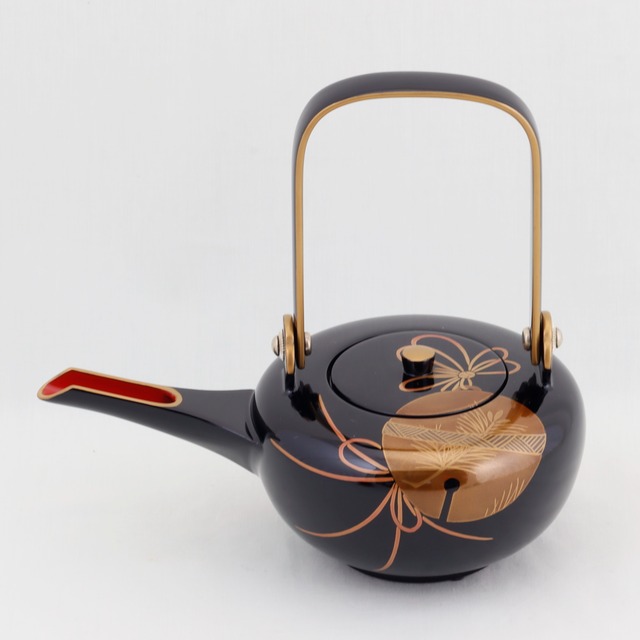 1954  輪島塗　屠蘇器／廻足形／福鈴蒔絵