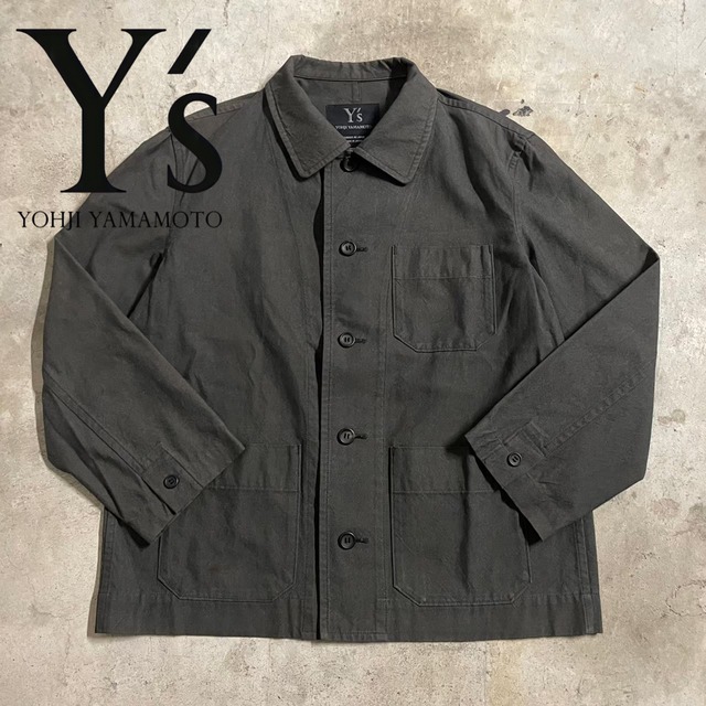 〖Y’s for men Yohji Yamamoto〗15AW cotton shirt jacket /ワイズ ヨウジヤマモト 15AW コットン シャツ ジャケット/msize/#0305/osaka