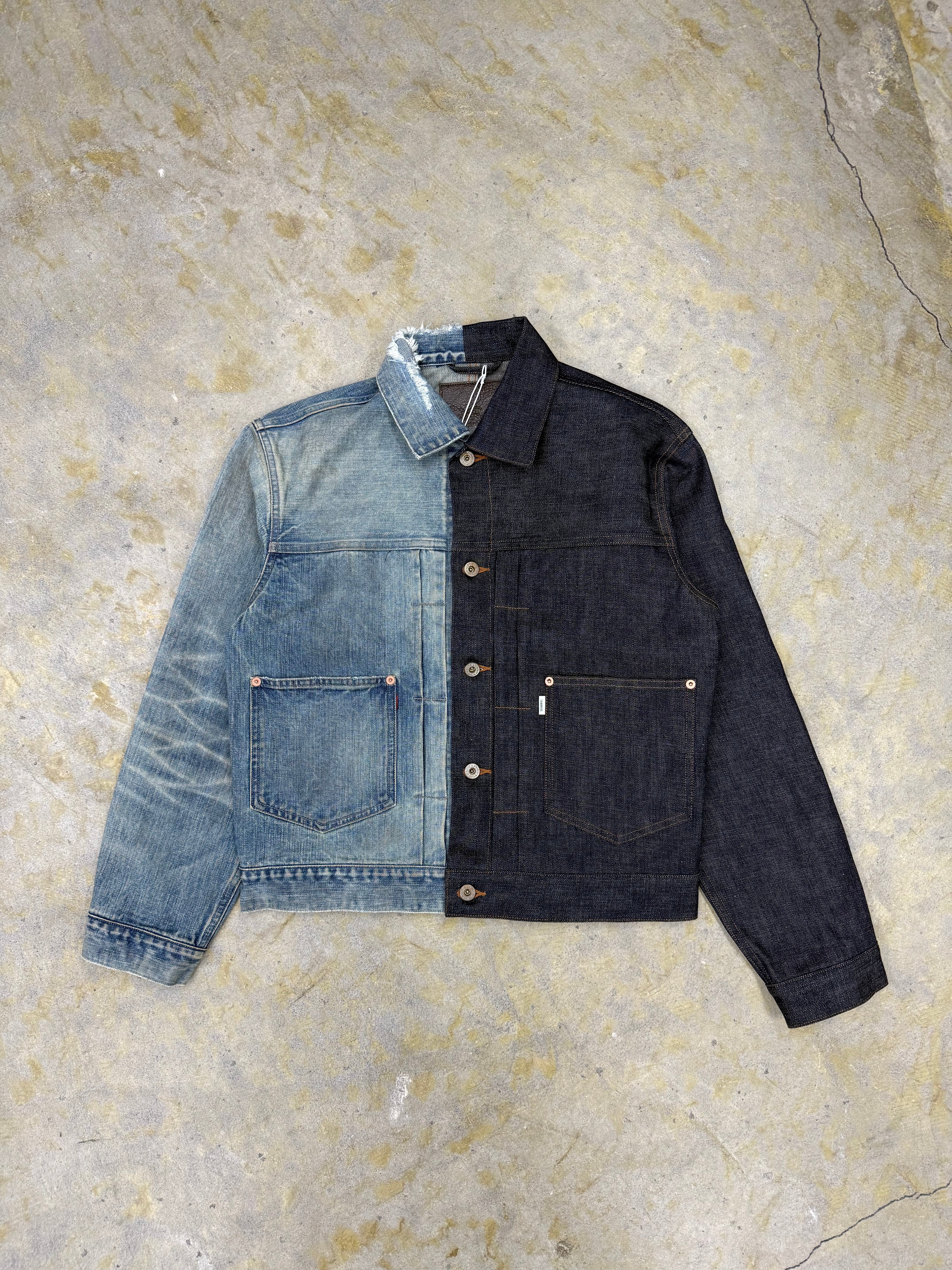 SUGARHILL | HALF AGED DENIM JACKET | INDIGO | HOWDAY