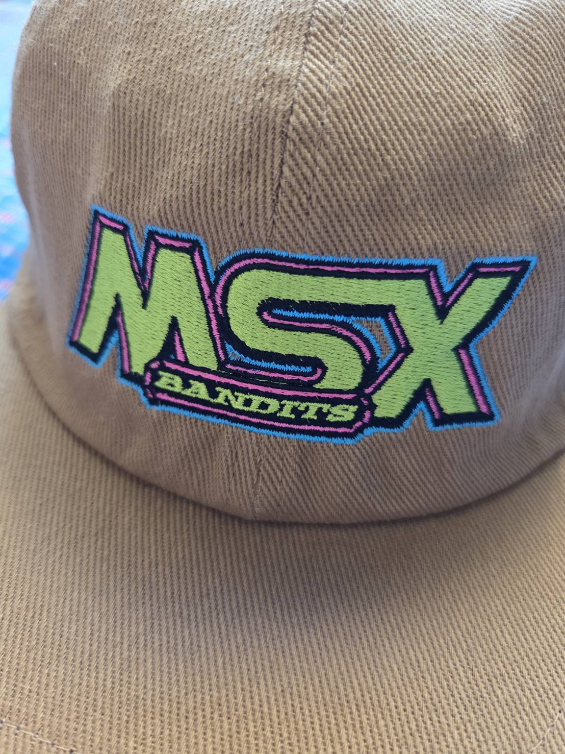 MSX BANDITS Cap "NEO-COLOR LOGO" Brown