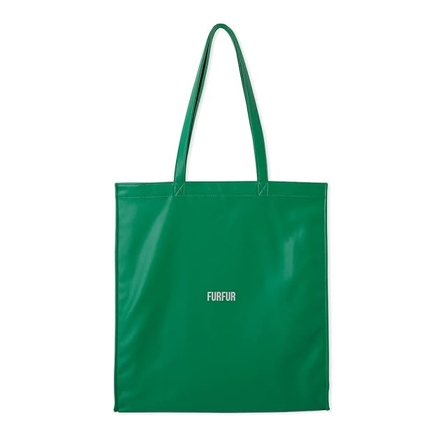 オリジナルフリルトートバッグ ネオングリーン✖️ネオンピンクフリル