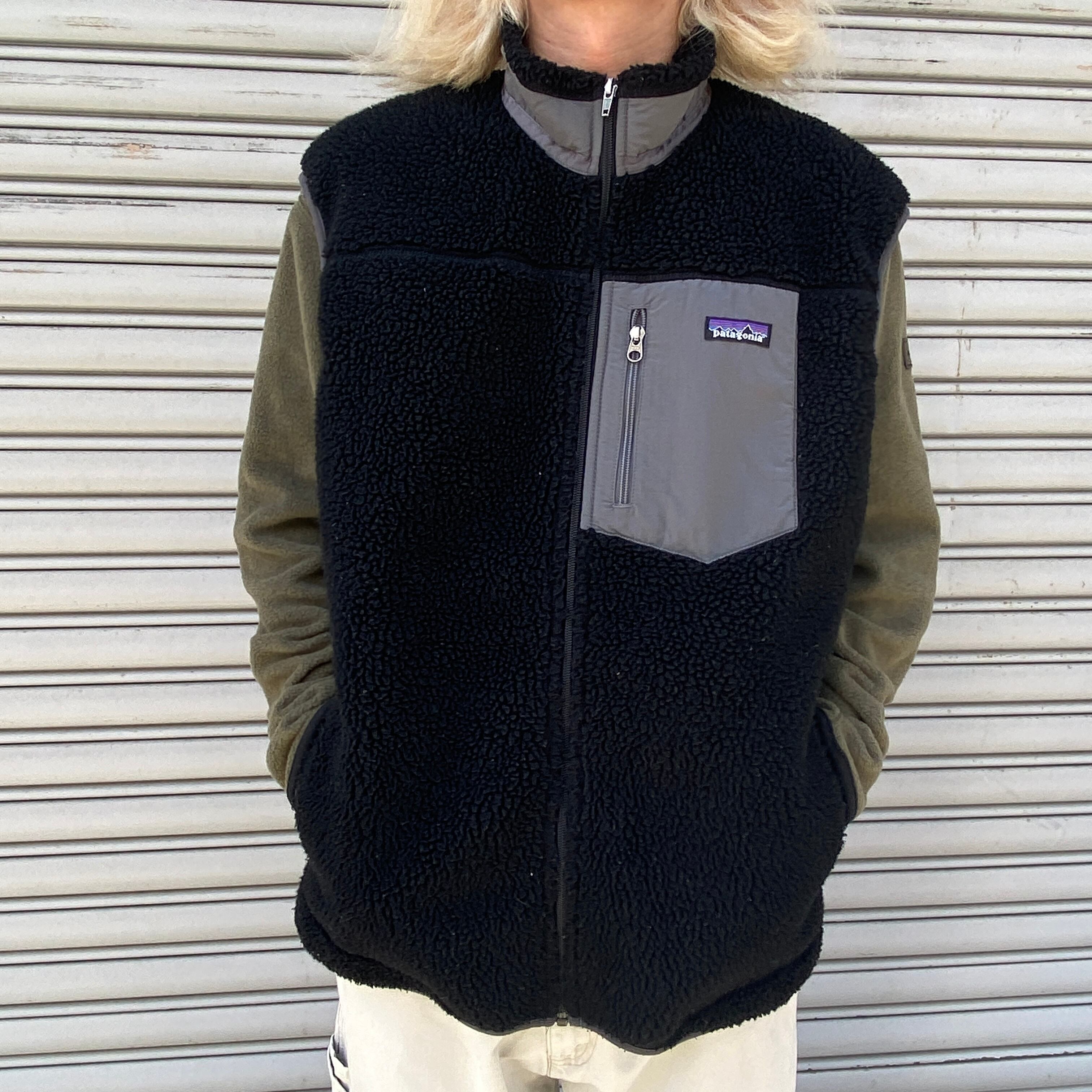 patagonia クラシックレトロXベスト フリースベスト ブラック XL patagonia クラシックレトロXベスト フリースベスト ブラック XL