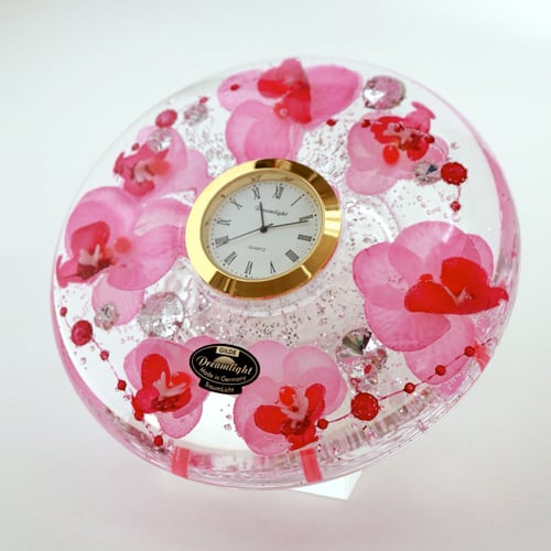 ゴージャスインテリア3点セットアンティークミラー置き時計デイジー