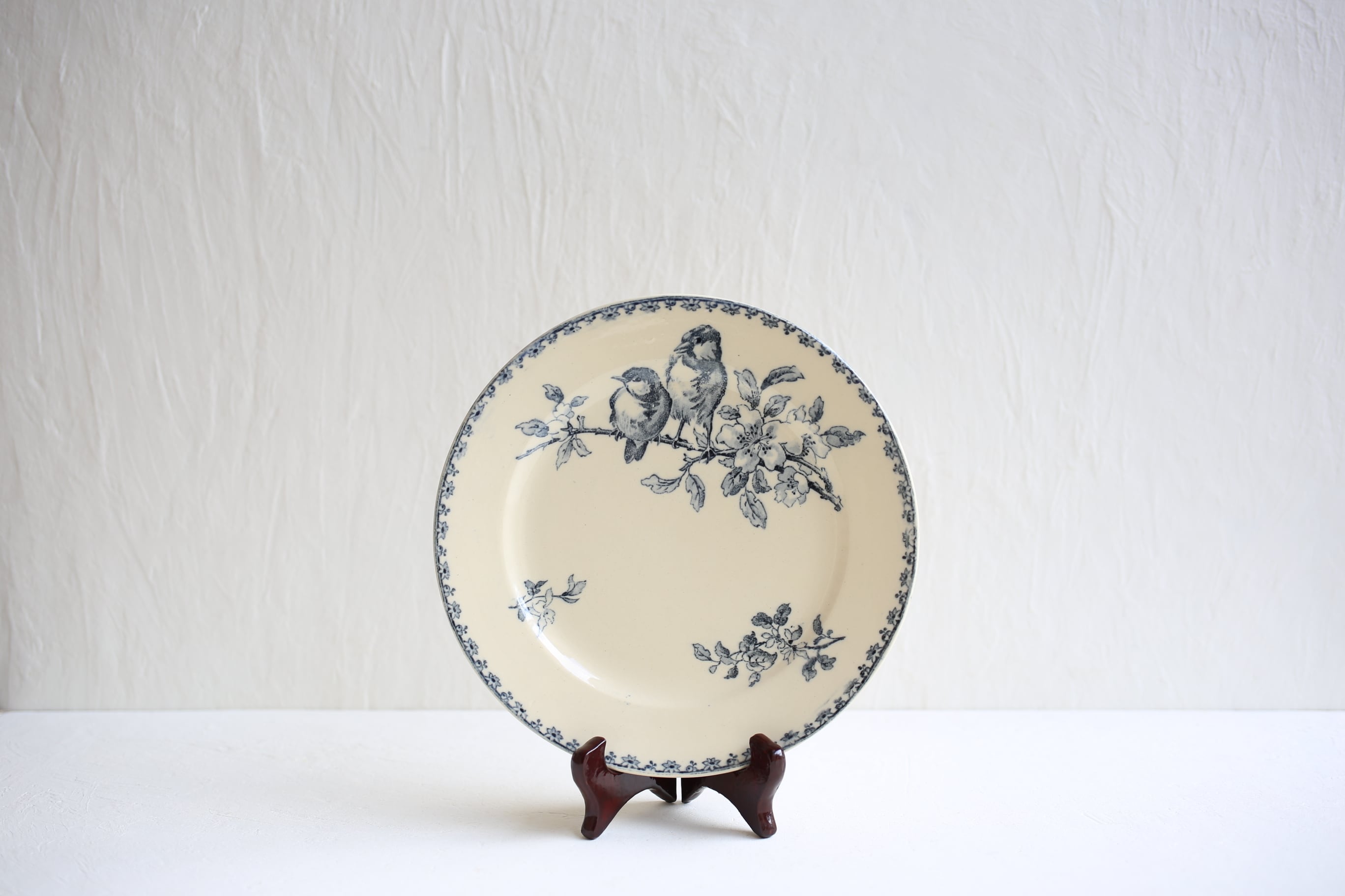 フランス アンティーク SARREGUEMINES サルグミンヌ 『FAVORI』プレート 約 N-05761