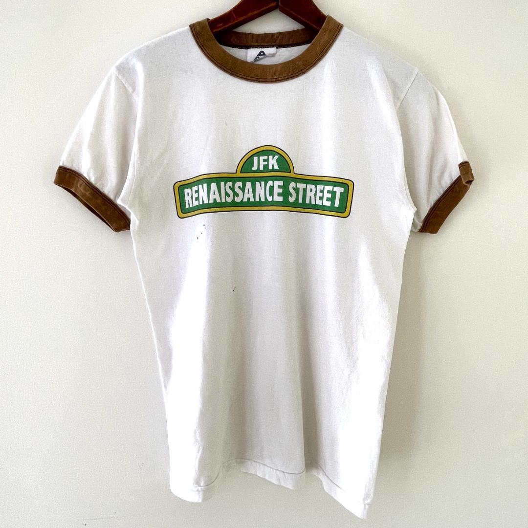 tGG169 90s Tシャツ セサミストリート リンガー ヴィンテージ カワイイ